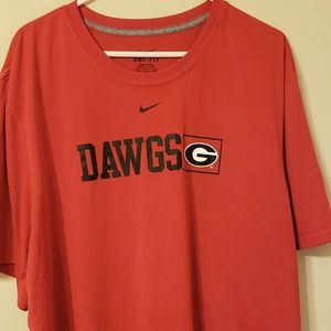 Nike dri fit Georgia shirt